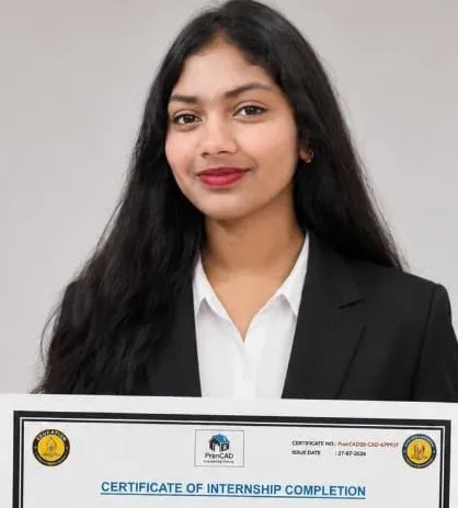 PRNAV CAD Certified Intern - PIHU KUMARI